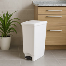 Cargar imagen en el visor de la galería, PAPELERA PEDAL 42 L BLANCO
