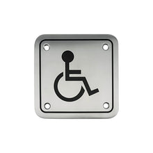 Cargar imagen en el visor de la galería, PLACA DE SEÑALIZACION P / DISCAPACITADOS