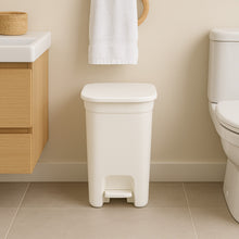 Cargar imagen en el visor de la galería, BASURERO COMPACT 10 L BLANCO