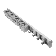 Cargar imagen en el visor de la galería, RACK PORTA ESCOBAS METÁLICO