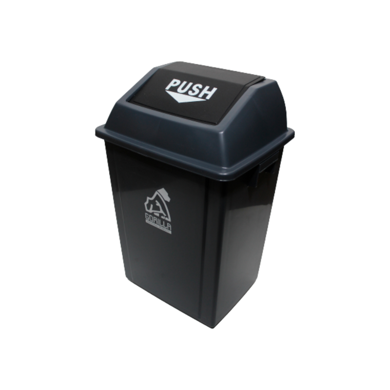 BOTE CUADRADO PUSH 40 LT