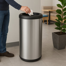 Cargar imagen en el visor de la galería, BASURERO INOX BASC 40 LT PIEMONTE