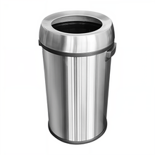 Cargar imagen en el visor de la galería, BOTE CILINDRICO AC INOX 65L T/EMBUDO