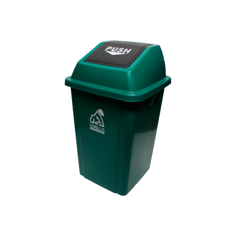 BOTE CUADRADO PUSH 60 LT