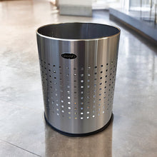 Cargar imagen en el visor de la galería, CESTO CILINDRICO PUNZONADO 10 LT AC INOX