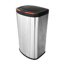 Cargar imagen en el visor de la galería, CESTO METALICO 55 LT C/SENSOR GRIS METÁLICO