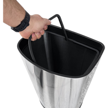 Cargar imagen en el visor de la galería, CESTO METALICO 55 LT C/SENSOR GRIS METÁLICO