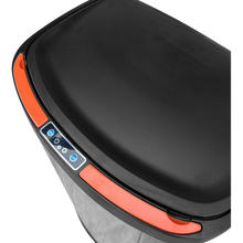 Cargar imagen en el visor de la galería, CESTO METALICO 55 LT C/SENSOR GRIS METÁLICO