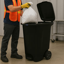 Cargar imagen en el visor de la galería, BASURERO T-FORCE 100 LT C/RUEDAS NGO