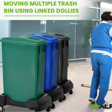 Cargar imagen en el visor de la galería, BASE RUEDAS CESTO ZVELTE NEGRO