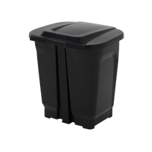 Cargar imagen en el visor de la galería, BASURERO T-FORCE 25 LTS NEGRO