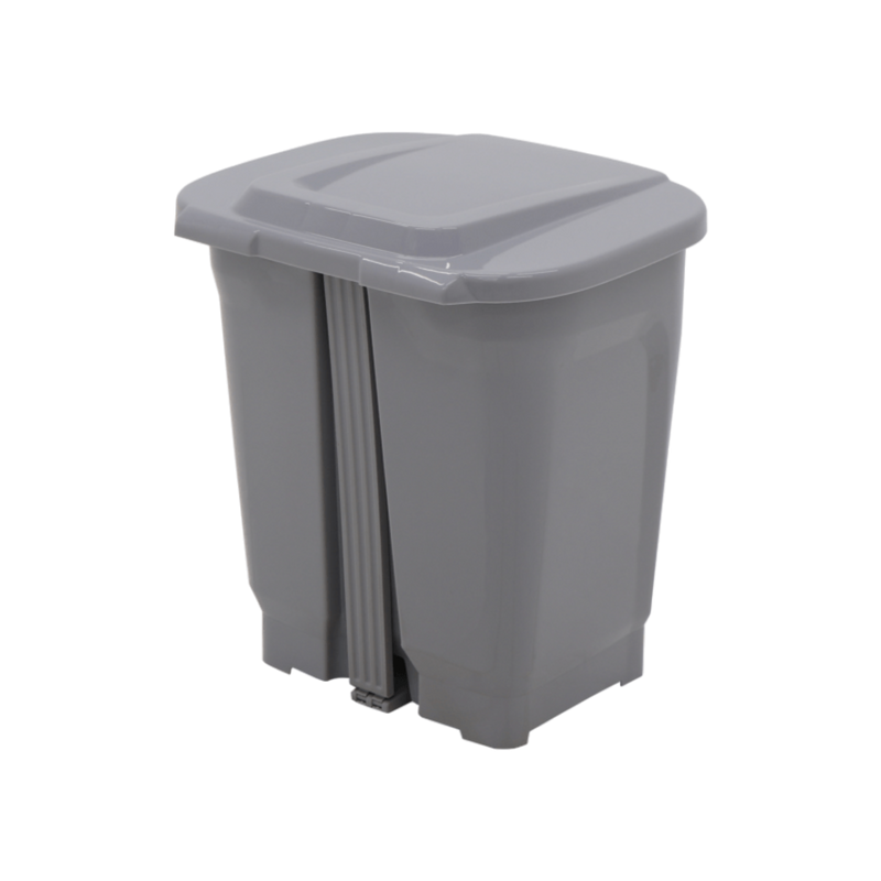 BASURERO T-FORCE 25 LTS GRIS