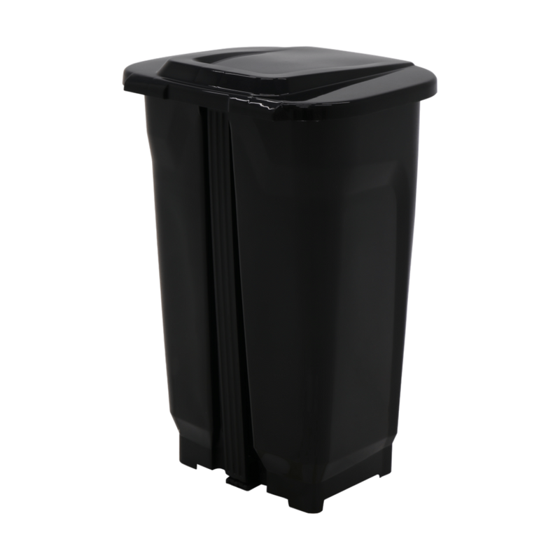 BASURERO T-FORCE 50 LTS NEGRO