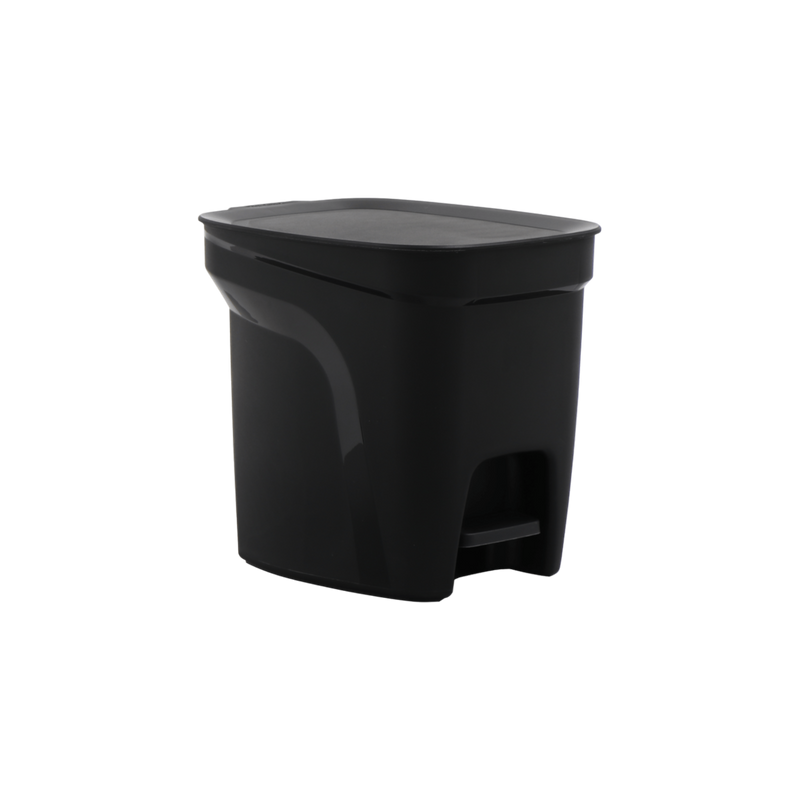 BASURERO COMPACT 7 LT NEGRO