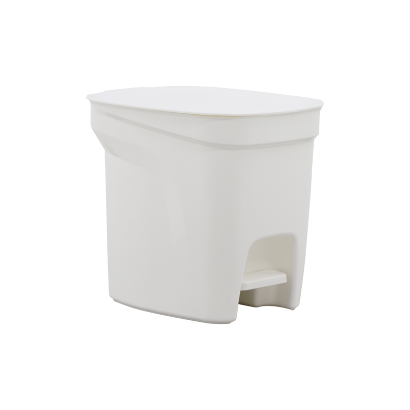 BASURERO COMPACT 7 LT BLANCO