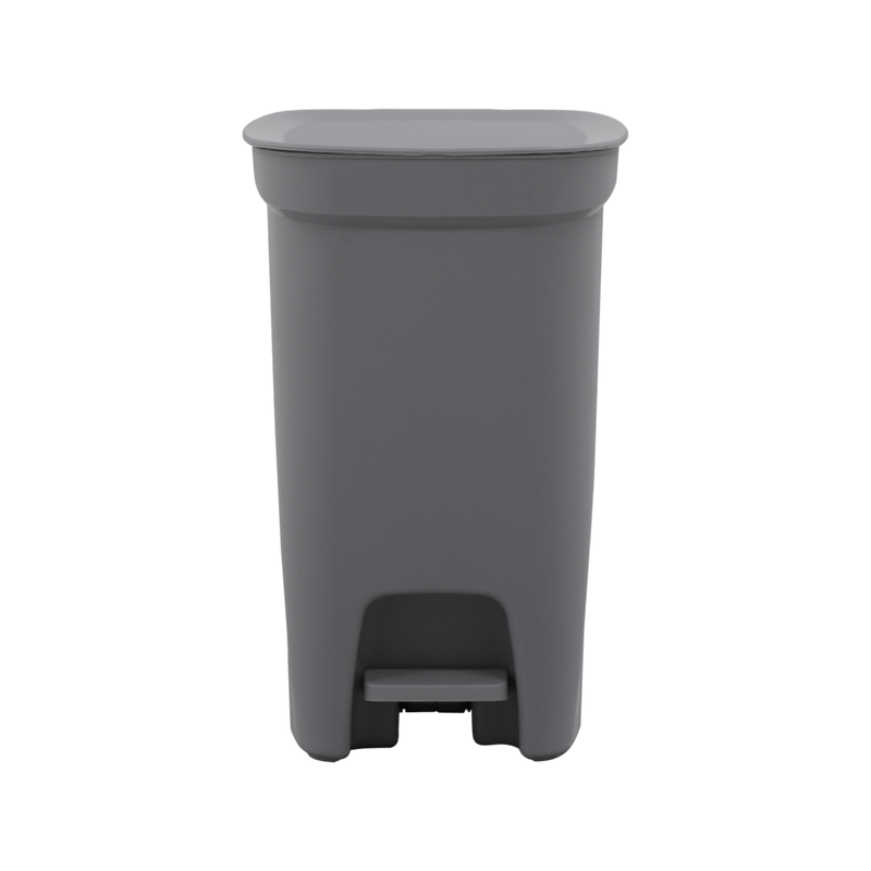 BASURERO COMPACT 10 LT GRIS