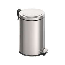Cargar imagen en el visor de la galería, BASURERO AC/INOX 12 LT C/PEDAL