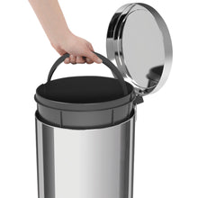 Cargar imagen en el visor de la galería, BASURERO AC/INOX 30 LT C/PEDAL