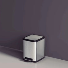 Cargar imagen en el visor de la galería, BASURERO INOX C/PEDAL OCTOS 10 LT