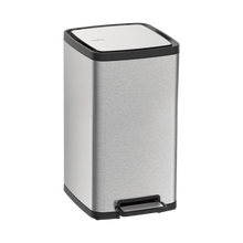 Cargar imagen en el visor de la galería, BASURERO INOX C/PEDAL OCTOS 15 LT
