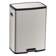 Cargar imagen en el visor de la galería, BASURERO INOX C/PEDAL OCTOS 45 LT
