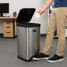 Cargar imagen en el visor de la galería, BOTE DE AC INOX 15 LTS CON PEDAL