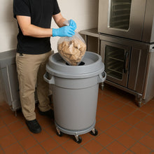 Cargar imagen en el visor de la galería, BOTE CILINDRICO 80 LT C/TAPA EMBUDO C/DOLLY