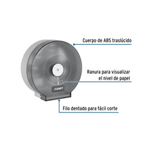 Cargar imagen en el visor de la galería, PORTAROLLO JUNIOR DE ABS HUMO