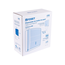 Cargar imagen en el visor de la galería, DISPENSADOR DE ABS P/TOALLAS DE PAPEL HUMO