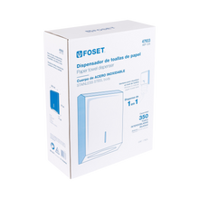 Cargar imagen en el visor de la galería, DISPENSADOR AC/INOX P/TOALLAS DE PAPEL