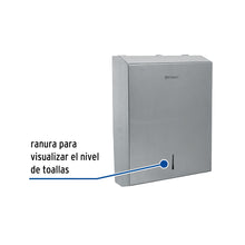 Cargar imagen en el visor de la galería, DISPENSADOR AC/INOX P/TOALLAS DE PAPEL