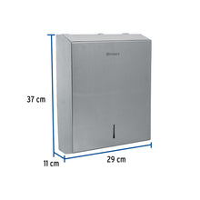 Cargar imagen en el visor de la galería, DISPENSADOR AC/INOX P/TOALLAS DE PAPEL