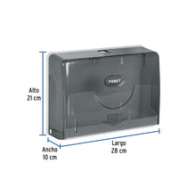 Cargar imagen en el visor de la galería, DISPENSADOR JUNIOR P/TOALLAS DE PAPEL HUMO