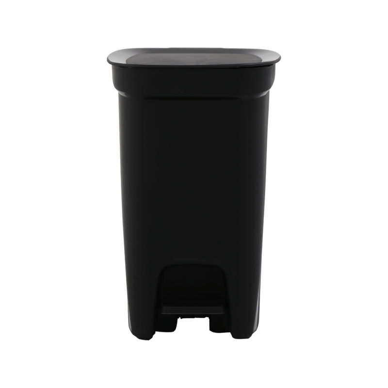 BASURERO COMPACT 10 LT NEGRO