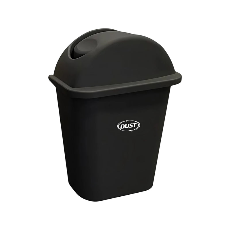 BOTE 24 LT TAPA MEDIA LUNA NEGRO