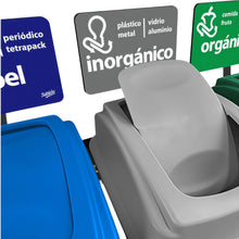 Cargar imagen en el visor de la galería, CENTRO SEPARACION BASURA 3X65L BALANCIN LATERAL