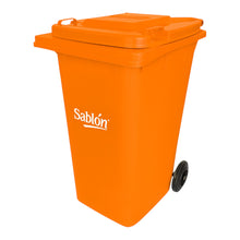 Cargar imagen en el visor de la galería, CESTO 240 L NARANJA S/PEDAL
