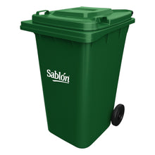 Cargar imagen en el visor de la galería, CESTO 240 L VERDE S/PEDAL