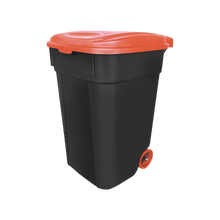 Cargar imagen en el visor de la galería, CESTO SABLON NG 145 LT C/TAPA NARANJA