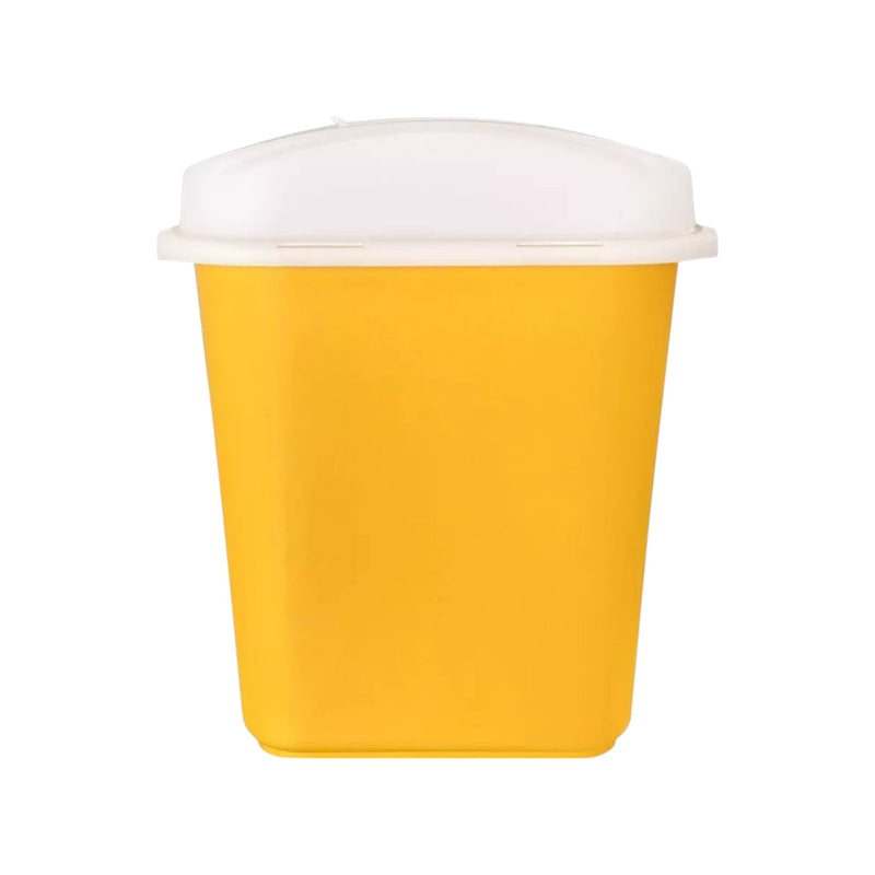 CESTO 13L BATERIAS USADAS AMARILLO