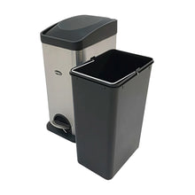 Cargar imagen en el visor de la galería, BOTE DE AC INOX 15 LTS CON PEDAL