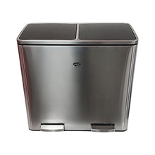 Cargar imagen en el visor de la galería, BOTE CUAD A INOX 48L DOB TAP Y PEDAL