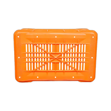 Cargar imagen en el visor de la galería, CAJA AGRICOLA MED CALADA NARANJA
