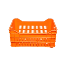 Cargar imagen en el visor de la galería, CAJA AGRICOLA MED CALADA NARANJA
