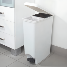 Cargar imagen en el visor de la galería, PAPELERA PEDAL 42 L BLANCO