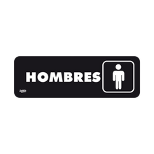 Cargar imagen en el visor de la galería, SEÑAL BAÑO P/HOMBRES