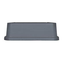 Cargar imagen en el visor de la galería, TAPA CESTO 90 LITROS ABATIBLE DOBLE GRIS