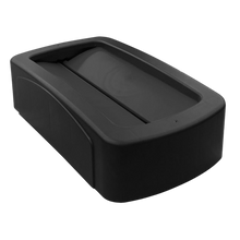 Cargar imagen en el visor de la galería, TAPA ABATIBLE CESTO ZVELTE NEGRA