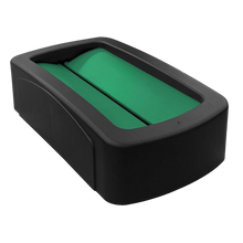 Cargar imagen en el visor de la galería, TAPA ABATIBLE CESTO ZVELTE VERDE