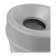 Cargar imagen en el visor de la galería, BOTE REDONDO 45 LT C/TAPA EMBUDO GRIS
